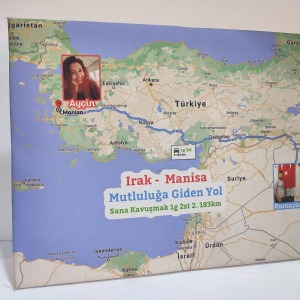 Kişiye özel kanvas tablo 